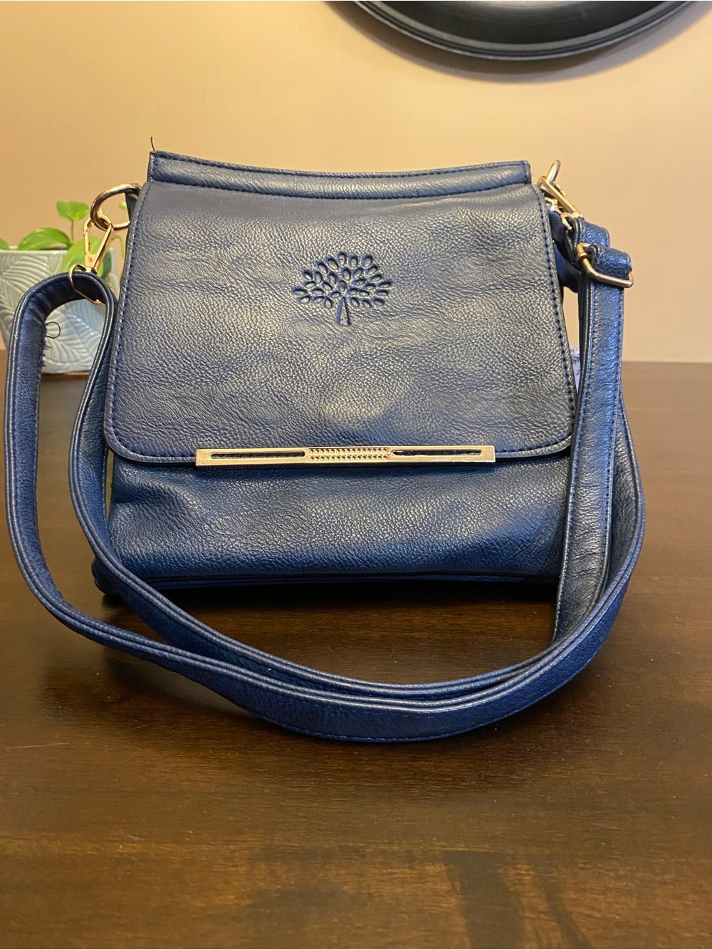 Navy Crossbody Shoulder Bag
